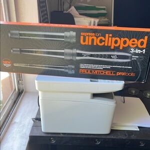 Paul Mitchell Express Ion Unclipped 3-in-1 Styling Set - Black and Orange.